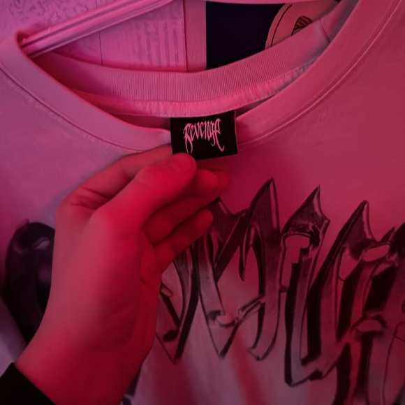 COPY - COPY - White revenge tee - Picture 3 of 4